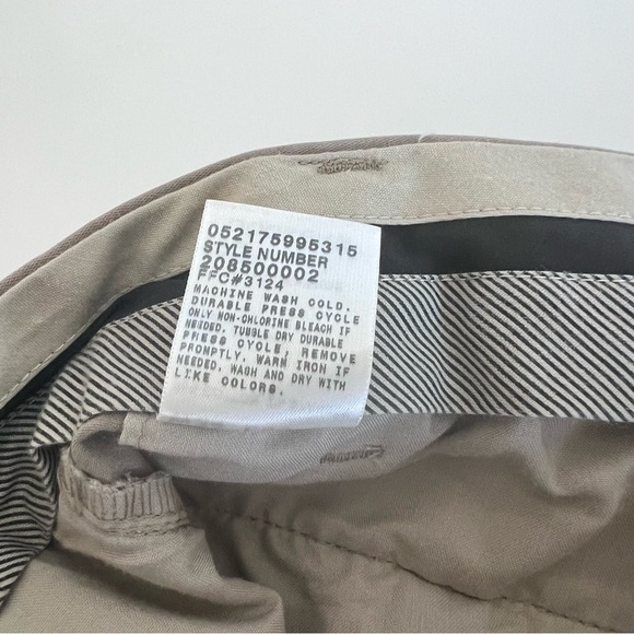 Dockers Premium Men’s Flat Front Straight Fit Khaki Pants - Picture 8 of 14